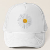 witte maaltijd trucker pet (Voorkant)