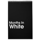 Witte maanden 2020 ~ Leslie Peppers Kalender (Hoes)