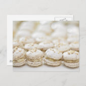 Witte Macaroons Briefkaart (Voorkant / Achterkant)
