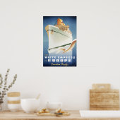 WITTE MACHT naar  ScheepsPoster EUROPA Poster (Keuken)