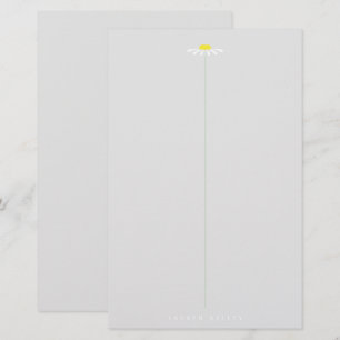 Witte Madelief Briefpapier