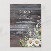 Witte Madelief Informatiekaartje (Voorkant)