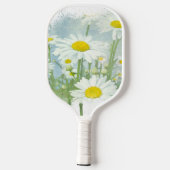 Witte Madelief Tuin Pickleball Paddle (Achterkant)