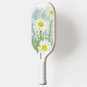 Witte Madelief Tuin Pickleball Paddle (Links)