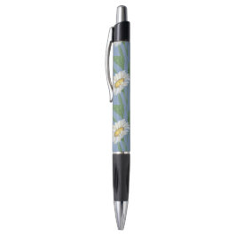 Witte Madelief Zwarte Pen