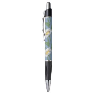 Witte Madelief Zwarte Pen