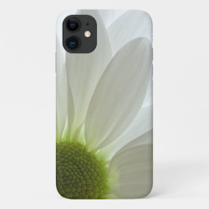 Witte madeliefblaadjes iPhone 11 hoesje