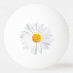 witte madeliefje pingpongbal