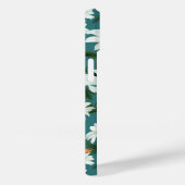 Witte madeliefjes en vlinders Case-Mate iPhone case (Achterkant / Rechts)