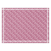 Witte madeliefjes tafelkleed (Voorkant (Horizontaal))