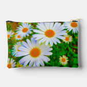 Witte Madeliefjes Zakje Etui (Achterkant)