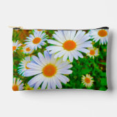 Witte Madeliefjes Zakje Etui (Voorkant)