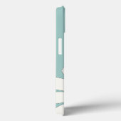 Witte Madeliefjesbloem Personaliseer Naam Verjaard Case-Mate iPhone Case (Achterkant / Rechts)