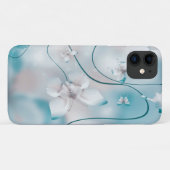 witte magische vlinder Hoesje-Mate Barely Daar Case-Mate iPhone Case (Achterkant (horizontaal))