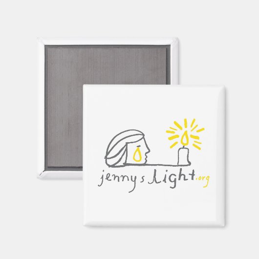 Witte magneet (Voorkant / Achterkant)