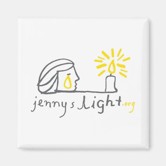 Witte magneet (Voorkant)