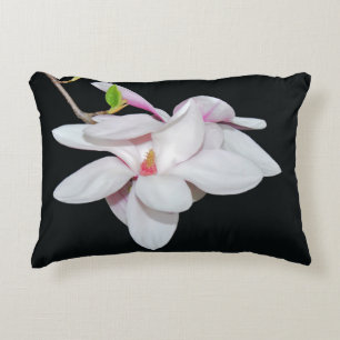 Witte Magnolia Accent Kussen