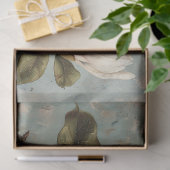 Witte Magnolia Bloemen  Decoupage Tissuepapier (Geschenk)