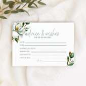 Witte Magnolia Bloemen Huwelijksadvies Wensen Briefpapier