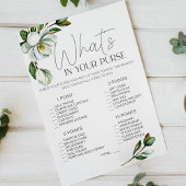 Witte Magnolia Bloemen Spel Whats In Uw Tas Flyer