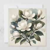  Witte Magnolia Botanisch (Voorkant)