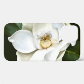Witte Magnolia Close-up Groene achtergrond Case-Mate iPhone Case (Achterkant (horizontaal))