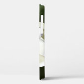 Witte Magnolia Close-up Groene achtergrond Case-Mate iPhone Case (Achterkant / Links)