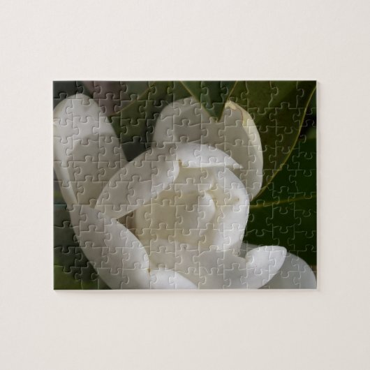 witte magnolia flower buis legpuzzel (Horizontaal)