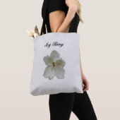 Witte Magnolia Flower op All Over Print Tas (Dichtbij)