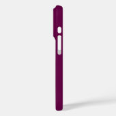 Witte Magnolia Goud Lijn Magenta Case-Mate iPhone Case (Achterkant / Links)
