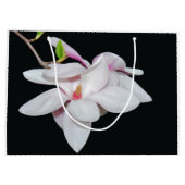 Witte Magnolia Groot Cadeauzakje (Achterkant)