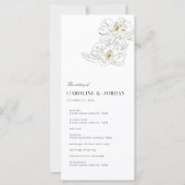 Witte Magnolia Illustratie Modern Programma Bruilo (Voorkant)