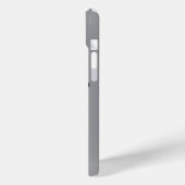 Witte Magnolia Meisje Silhouet Monochroom  Case-Mate iPhone Case (Achterkant / Links)