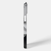 Witte Magnolia Meisje Silhouet Monochroom  Case-Mate iPhone Case (Achterkant / Rechts)