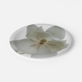 Witte Magnolia op papier bord (Gekanteld)