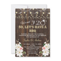 Witte Magnolia Schuur Slingers Lichten Na I DO BBQ