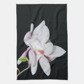Witte Magnolia Theedoek (Verticaal)