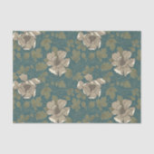 Witte magnoliekpapieren tissuepapier (Voorkant)