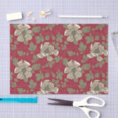 Witte magnoliën tissuepapier (Craft)