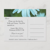  witte maisachtige bloemen, met uitzondering van d aankondigingskaart (Achterkant)