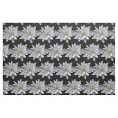 Witte maisachtige witte bloemen stof (Fat Quarter)