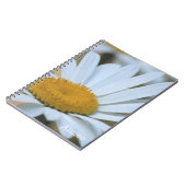 Witte maisbloem notitieboek (Linkerzijde)