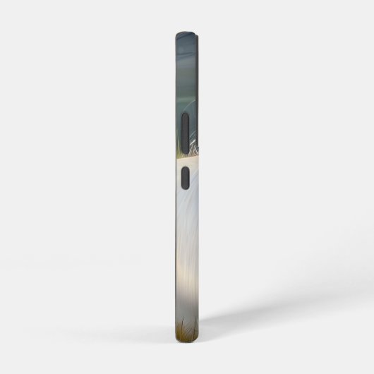 Witte majestueuze etherische witte leeuw samsung galaxy hoesje (Rechterkant)