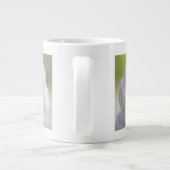 Witte Maltese hond Grote Koffiekop (Achterkant)