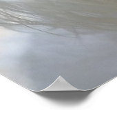 Witte Maltese hond Poster (Hoek)