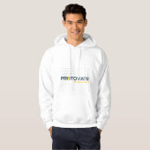 Witte Man Protovate Hoodie (Voorkant volledig)