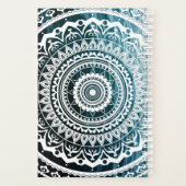 Witte Mandala Laat de zee je vrij maken Planner (Achterkant)