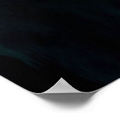 Witte Mandala Laat de zee je vrij Poster (Hoek)
