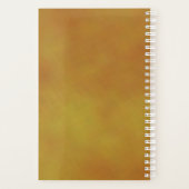 Witte Mandala op Gouden Achtergrond Planner (Achterkant)