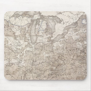 Witte mannelijkheid muismat